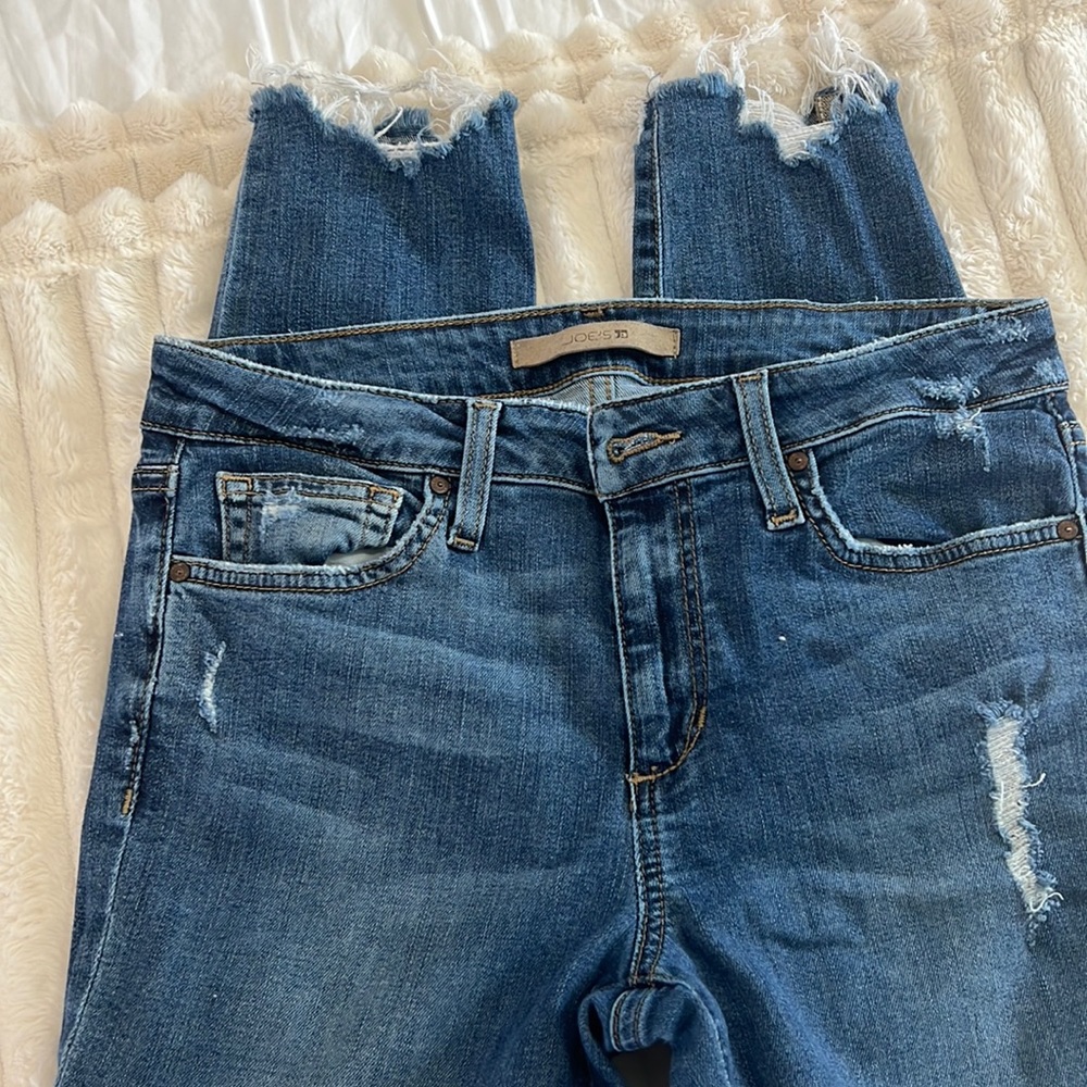 W 28 skinny ankle joe crops jeans